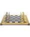 Луксозен шах Manopoulos - Ренесанс, черни полета, 36 x 36 cm - 2t