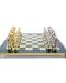 Луксозен шах Manopoulos - Ренесанс, зелени полета, 36 x 36 cm - 1t