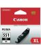Мастилница Canon - CLI-551XL BK, за PIXMA IP 7250, Black - 1t