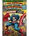 Макси плакат Pyramid - Marvel Retro (Captain America - Madbomb) - 1t