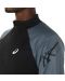 Мъжка блуза Asics - Icon Ls 1/2 Zip черна - 4t