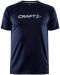 Мъжка тениска Craft - Core Unify Logo, размер L, тъмносиня - 1t