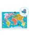 Магнитна игра Dodo - Карта на света, 118 части - 2t