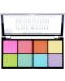 Makeup Revolution Creator Палитра за лице и очи Hydra Pigment, Pastel Dream, 8 цвята - 3t