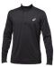 Мъжка спортна блуза Asics - Core LS 1/2 Zip Winter, черна - 1t