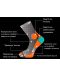Мъжки чорапи Pirin Hill - Try to Fly, размер 45-47, сини - 2t