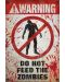 Макси плакат Pyramid - Warning! Do Not Feed The Zombies - 1t