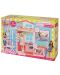 Двуетажна къща на Barbie от Mattel – Обзаведена, с дръжка за носене - 7t