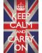 Макси плакат Pyramid - Keep Calm and Carry On (Union Jack) - 1t