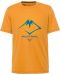 Мъжка тениска Asics - Fujitrail Logo SS Top, жълта - 1t