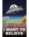Макси плакат GB eye Animation: Rick & Morty - I Want to Believe - 1t