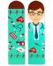 Мъжки чорапи Pirin Hill - Profession Doctor, размер 43-46, сини - 1t
