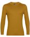 Мъжка блуза Icebreaker - Merino 260 Tech LS Crewe Thermal Top , кафява - 1t