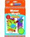 Магическа книжка за рисуване с вода Galt - Динозаври - 1t