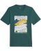 Мъжка тениска Puma - Graphics Sneaker , зелена - 1t