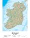 Макси плакат Pyramid - Ireland Map - 1t