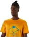 Мъжка тениска Asics - Fujitrail Logo SS Top, жълта - 5t