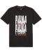 Мъжка тениска Puma - Graphic Emblem , черна - 1t