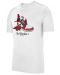 Мъжка тениска Nike - Jordan Graphic , бяла - 1t