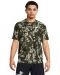 Мъжка тениска Under Armour - Tech ABC Camo, зелена - 3t