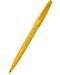Маркер четка Pentel Sign Pen - SES15C, жълт - 1t