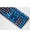Механична клавиатура Ducky - One 3 DayBreak, Cherry, RGB, синя - 3t