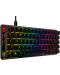 Механична клавиатура HyperX - Alloy Origins 60, Red, RGB, черна - 2t