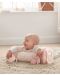 Мека играчка Mamas & Papas - Tummy Time Roll, Welcome to the world, Pink - 2t
