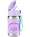 Метална бутилка Skip Hop Spark Style - Seashell, 350 ml - 2t