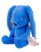 Мека играчка за гушкане Bali Bazoo - Rabbit, 32 cm, синя - 2t