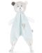 Мека играчка за гушкане Tedsy - Мече синьо, 28 cm - 1t