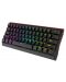 Механична клавиатура Marvo - KG962G, Red, RGB, черна - 4t