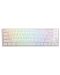 Mеханична клавиатура Ducky - One 3 Pure White SF, Black, RGB, бяла - 1t