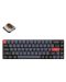 Механична клавиатура Keychron - K7 Pro, H-S, Gateron Brown, RGB, черна - 1t