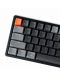 Механична клавиатура Keychron - K12 H-S, Gateron Brown, RGB, черна - 4t