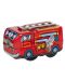 Метална количка Goki - Пожарна с навиващ се механизъм - 1t