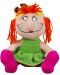 Мека кукла Амек Тойс - Кукла със зелена рокля, 24 cm - 1t