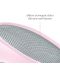 Мека силиконова подложка за къпане BabyJem - Розова - 2t