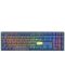 Механична клавиатура Ducky - One 3 DayBreak, Cherry, RGB, синя - 1t