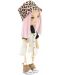 Мека кукла Orange Toys Sweet Sisters - Били с дънкова рокля, 32 cm - 2t