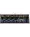 Механична клавиатура NOXO - Conqueror, Blue switch, черна - 1t