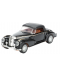 Метален автомобил Toi Toys - Classic, кабриолет с покрив, 1:35, черен - 1t
