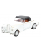 Метален автомобил Toi Toys - Classic, кабриолет с покрив, 1:35, бял - 1t