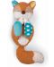 Мека играчка NICI - Спящата Лисица Финни, 23 cm - 2t