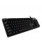 Механична клавиатура Logitech - G512 Carbon, GX Brown Tacticle, RGB, черна - 3t