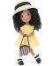 Мека кукла Orange Toys Sweet Sisters - Тина с жълта рокля, 32 cm - 1t