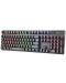 Механична клавиатура Xtrike ME - GK-980 EN, Blue, rainbow, черна - 2t