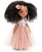 Мека кукла Orange Toys Sweet Sisters - Тина с розова рокля на пайети, 32 cm - 4t