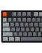 Механична клавиатура Keychron - K8, TKL Aluminum, Clicky, RGB, черна - 6t