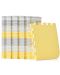 Меко килимче за игра KinderKraft - Luno,  жълто - 4t